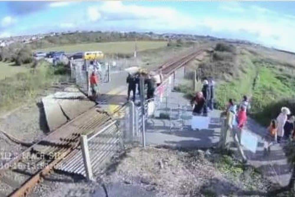 Spike in near misses at a level crossing in East Sussex prompts safety ...
