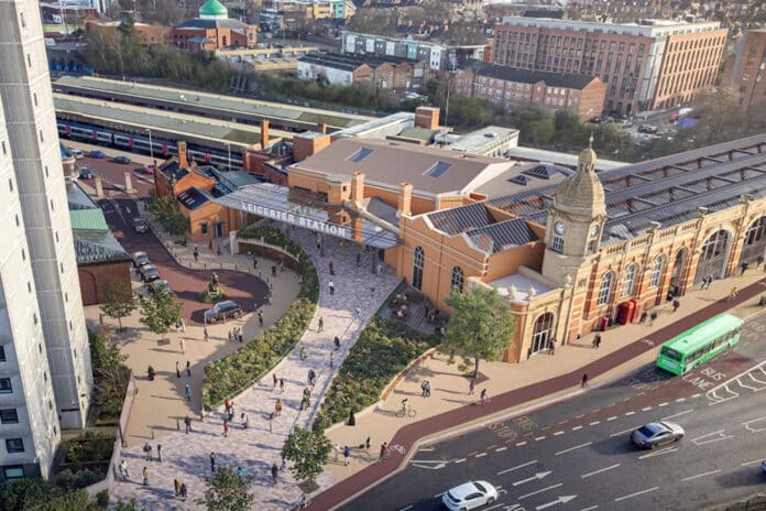Leicester railway station plans