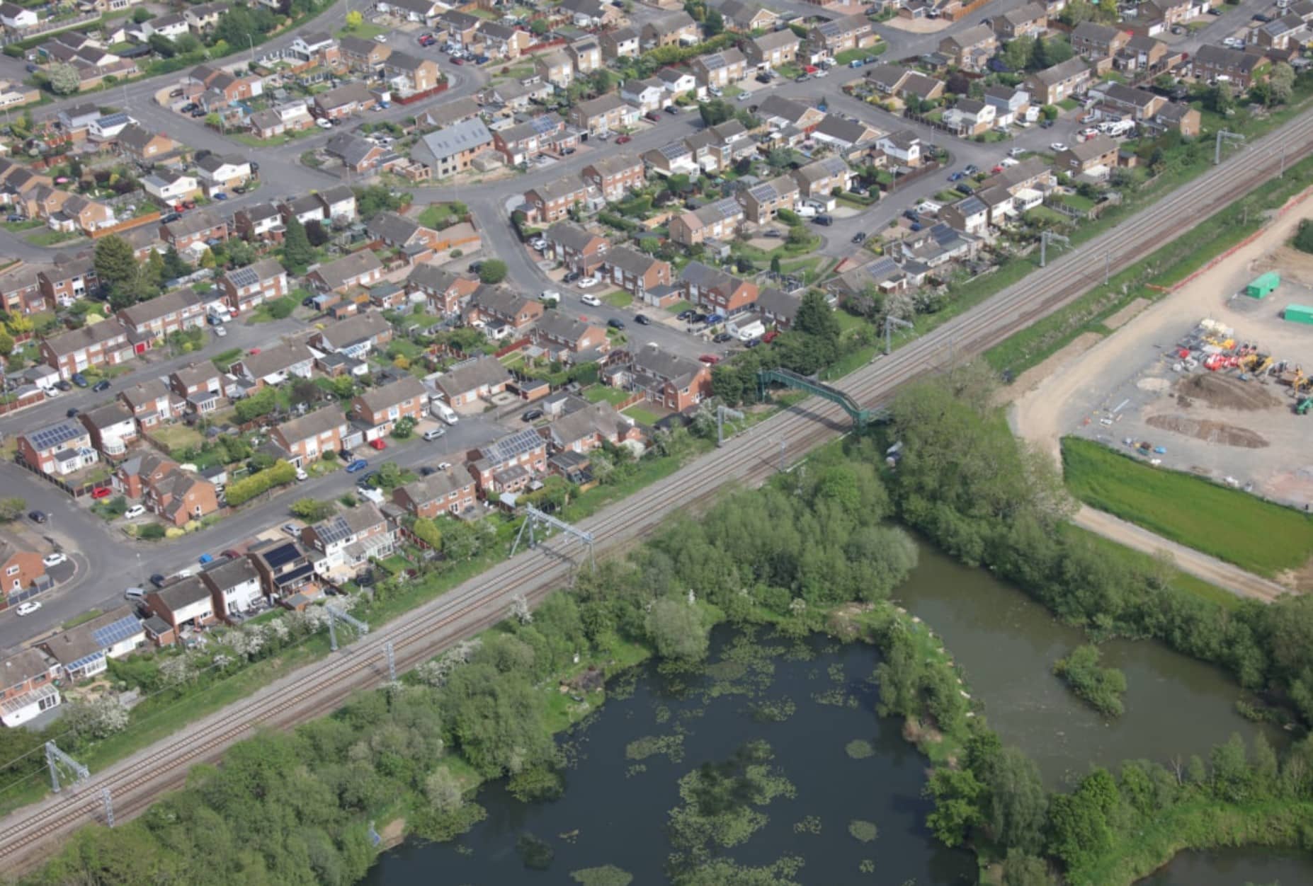 Power lines now live as latest section of Midland Main Line is ...