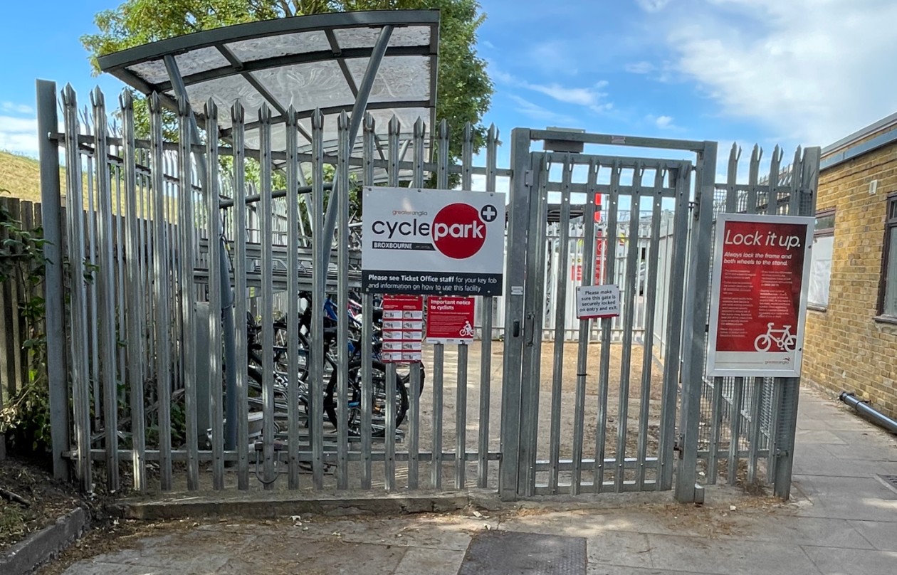 Greater Anglia upgrades station cycle hubs to help keep customers' bikes safer