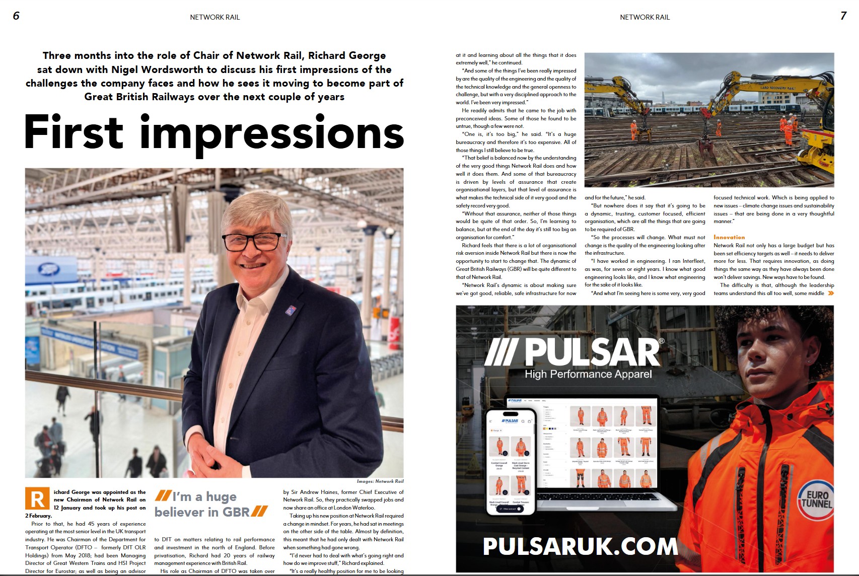 Latest Rail Director highlights the importance of safety through transition