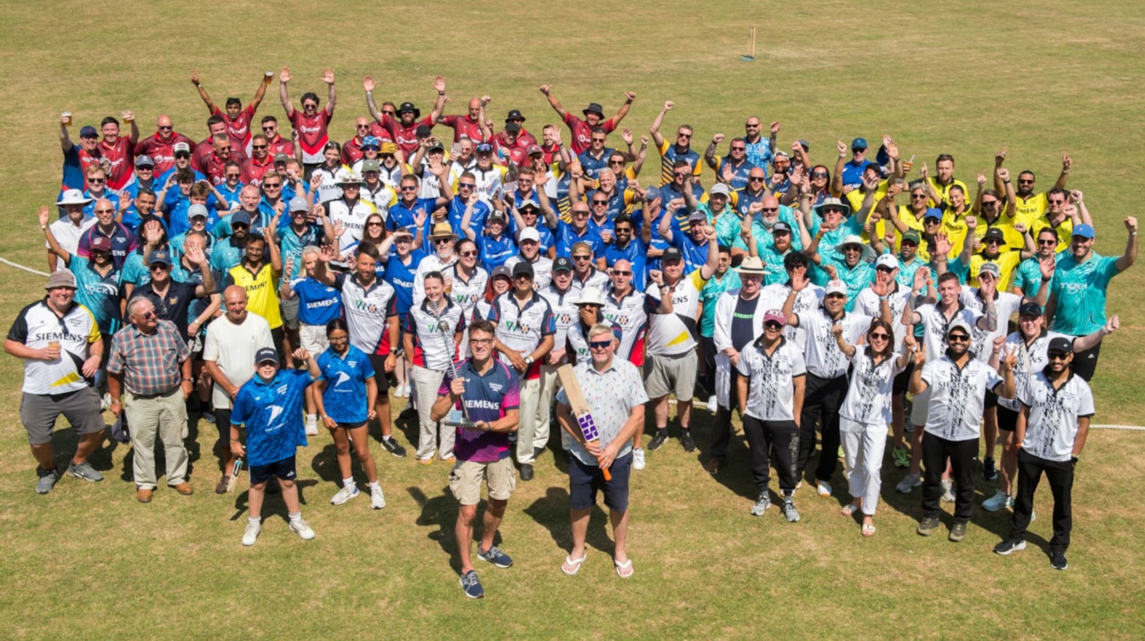Siemens's Goole Charity Cricket Day passes £100,000 fundraising milestone