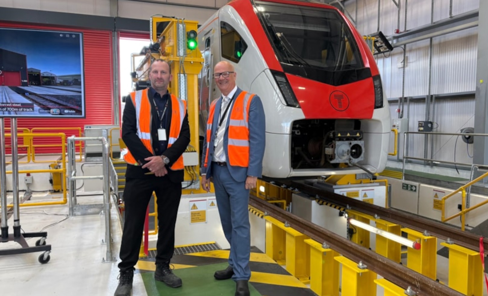 New Cardiff depot facility speeds up train repairs and servicing