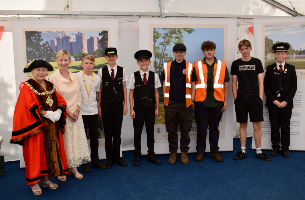 Kent & East Sussex Railway celebrates first youth programme graduates