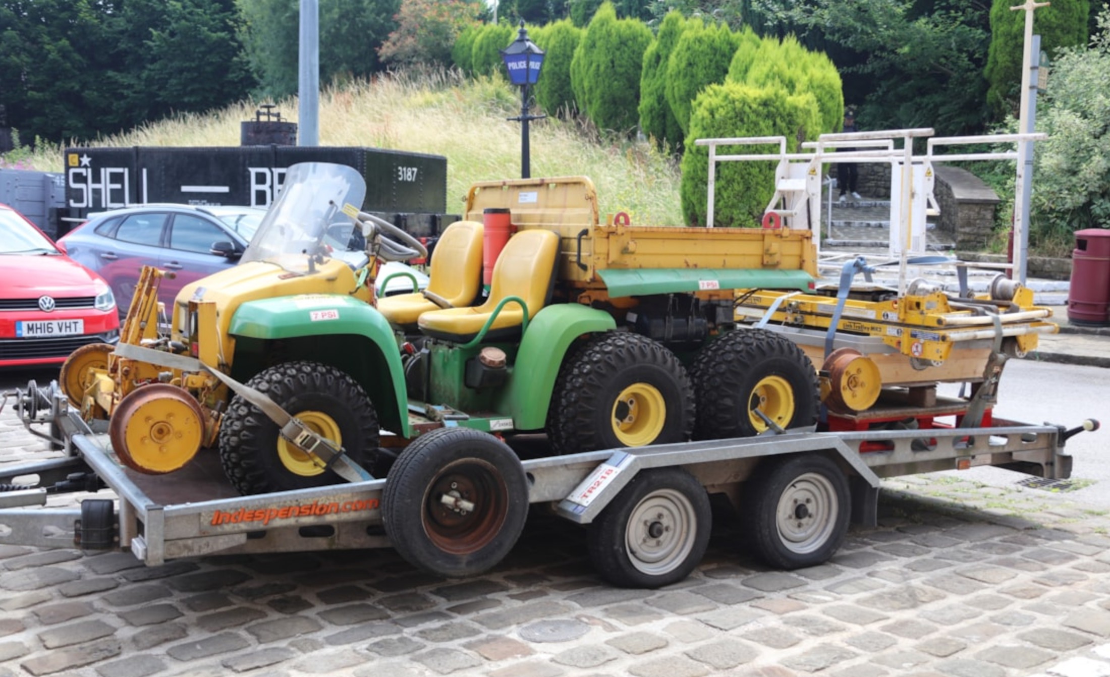 Heritage railway donated modern equipment to help secure its future