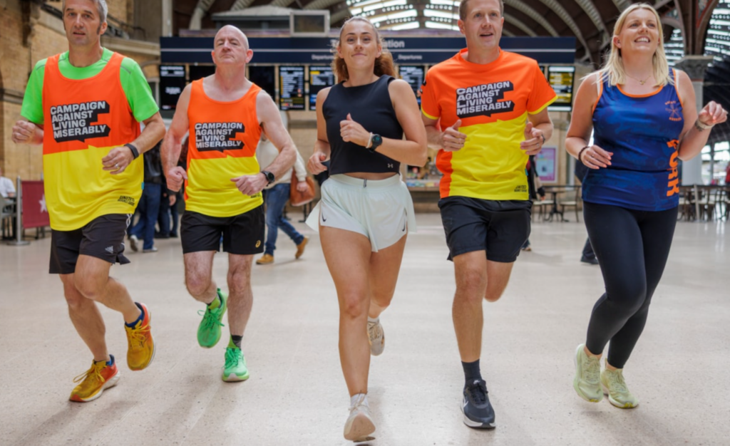 LNER colleagues fundraise for CALM at this year's Great North Run