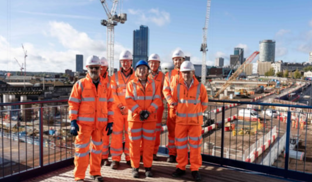 Extending Credit Metro extension work starts on HS2 Curzon Street Station site ...
