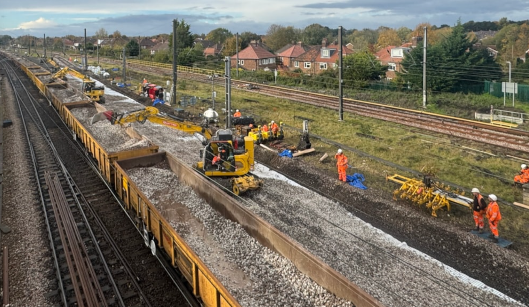 Project Work Starting Line Major East Coast Main Line improvements in North Yorkshire start this ...